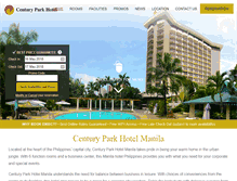 Tablet Screenshot of centurypark.com