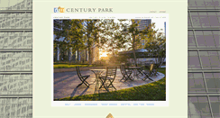 Desktop Screenshot of centurypark.net