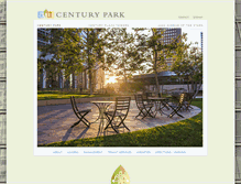 Tablet Screenshot of centurypark.net